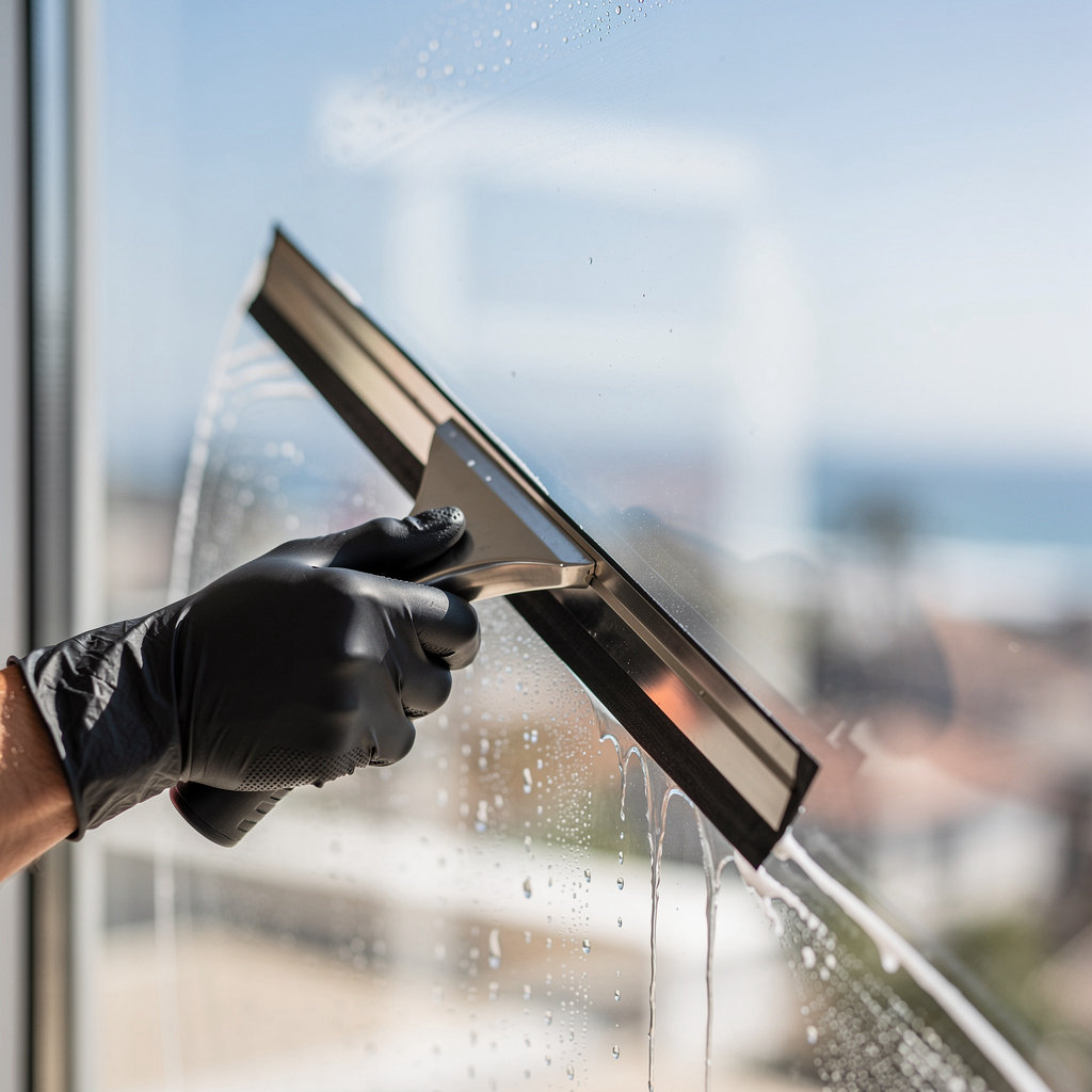 Brighter Coast Solutions team demonstrating core values of trust and quality in San Diego window washing